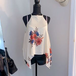 Printed Woven Sharkbite Cami🌺